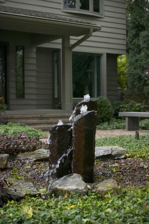 Set of Three Natural Basalt Column 