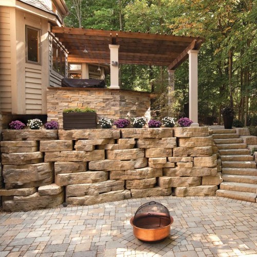 Outcropping Wall Outcropping Wall